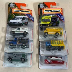 Matchbox MBX SERVICE Vehicles-Lot of 6